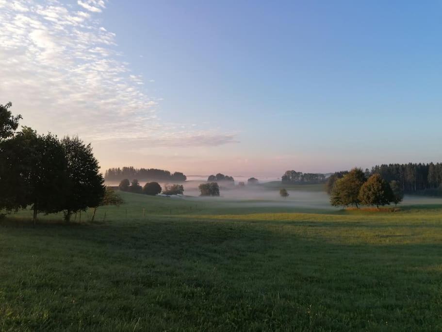 5Sterne Ferienwohnung Im Fachwerk Mit Bergblick In Alleinlage Und Grossem Garten, Infrarotkabine Humberg 외부 사진